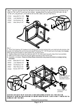 Preview for 3 page of Madison Park Simon Counter Stool Assembly Instructions