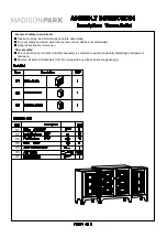 Preview for 1 page of Madison Park Verona MP133-0713 Assembly Instructions