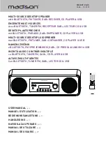 Madison 10-3107 User Manual preview