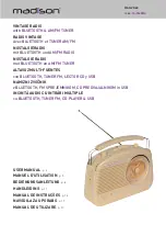 Madison 10-5548MA User Manual preview