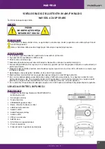 Предварительный просмотр 17 страницы Madison 10-5548MA User Manual