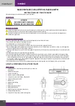 Предварительный просмотр 20 страницы Madison 10-5548MA User Manual