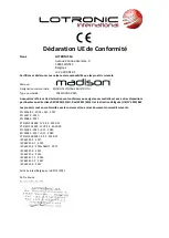 Preview for 15 page of Madison 10-5566MA User Manual