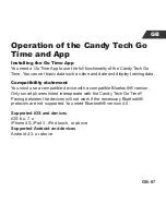 Preview for 31 page of Madison Candy Tech CT-04 Go Time Manual