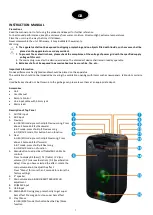 Preview for 2 page of Madison MAD-HIGHPOWER400 Instruction Manual