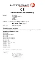 Preview for 16 page of Madison MAD-RETROTABLE User Manual