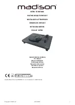 Madison MAD-RT200SP User Manual preview