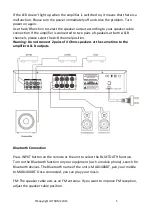 Preview for 5 page of Madison MAD1400BT Instruction Manual