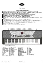 Предварительный просмотр 2 страницы Madison MEK 61128 User Manual