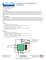 Preview for 1 page of Madison R2 Installation And Maintenance