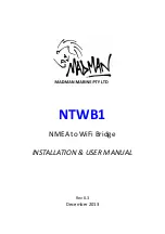 MadMan NTWB1 Installation & User Manual предпросмотр