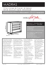 MADRAS 4S Cabinet 44 Assembly Manual предпросмотр