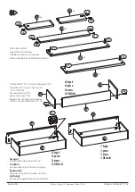 Предварительный просмотр 11 страницы MADRAS 4S Cabinet 44 Assembly Manual