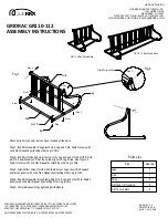 MADRAX GRIDRAC GR110 Assembly Instructions preview