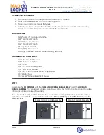 Preview for 1 page of MADRAX MADLOCKER MLV-1 Assembly Instructions Manual