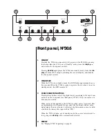 Предварительный просмотр 13 страницы Madrigal Audio Mark Levinson N 30.6 Operating Manual