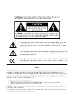 Предварительный просмотр 2 страницы Madrigal Audio Proceed Owner'S Manual