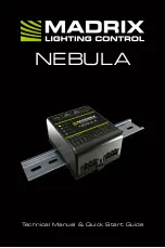 MADRIX Nebula Technical Manual & Quick Start Manual preview