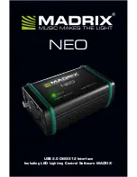 MADRIX NEO Quick Start Manual & Technical Manual preview