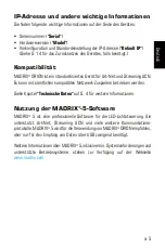 Preview for 23 page of MADRIX ORION Technical Manual & Quick Start Manual