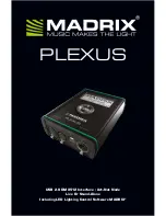 Предварительный просмотр 1 страницы MADRIX PLEXUS Quick Start Manual