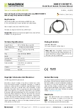 MADRIX USB SMPTE Quick Start Manual & Technical Manual preview
