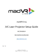 Preview for 1 page of madVR Labs Envy Setup Manual