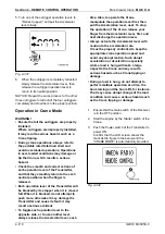 Preview for 174 page of Maeda D3001 Operation Manual