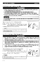 Предварительный просмотр 116 страницы Maeda MC-285C Operation Manual