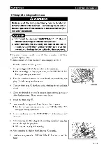 Предварительный просмотр 205 страницы Maeda MC-285C Operation Manual