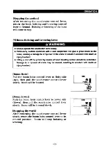 Предварительный просмотр 254 страницы Maeda MC-285C Operation Manual