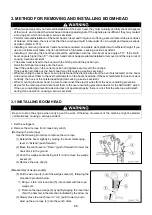 Предварительный просмотр 235 страницы Maeda MC285C-3 Service Manual