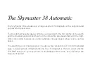 Preview for 4 page of MAEN SKYMASTER 38 User Manual