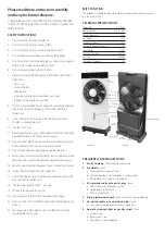 Предварительный просмотр 2 страницы Maestro Air KYTS30-3W User Manual