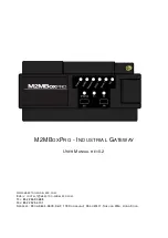 Maestro Wireless Solutions M2MBOXPRO User Manual preview