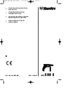 Preview for 1 page of Maestro 42.590.08 Original Operating Instructions