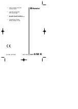 Предварительный просмотр 1 страницы Maestro 43.210.48 Original Operating Instructions