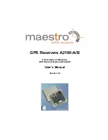 Maestro A2100-A/B User Manual предпросмотр