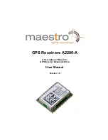 Maestro A2200-A User Manual preview