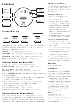 Preview for 4 page of Maestro CF-8426A User Manual