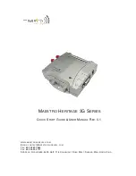 Preview for 1 page of Maestro HERITAGE 3G SERIES Quick Start Manual