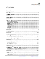 Preview for 3 page of Maestro M100 CDMA plus Quick Start Manual