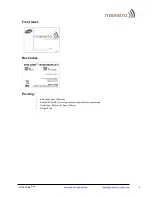 Preview for 8 page of Maestro M100 CDMA plus Quick Start Manual