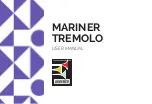 Maestro MARINER TREMOLO User Manual preview