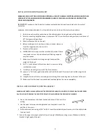 Preview for 19 page of Maestro MEZZO MMZ430BS Installation Manual And Use And Care Manual