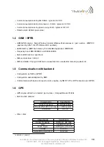 Preview for 13 page of Maestro MICROTRACKER MT-01 Product Specifications