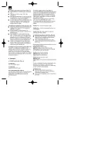 Preview for 8 page of Maestro MJS 650 E Original Operating Instructions