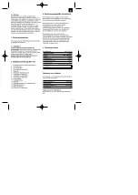 Preview for 11 page of Maestro MJS 650 E Original Operating Instructions