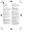 Preview for 22 page of Maestro MJS 650 E Original Operating Instructions