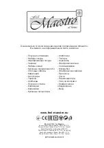 Preview for 52 page of Maestro MR 920 Owner'S Manual